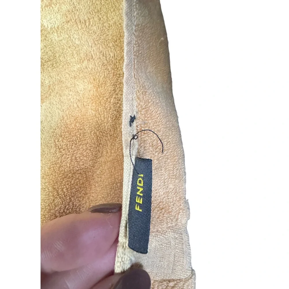 Fendi face towel